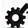 Maintenance wrench icon