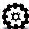Quality parts gear icon